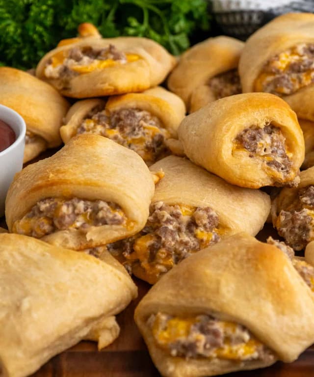 Sausage Cream Cheese Crescent Rolls Punchfork