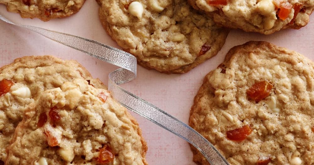 White Chocolate Apricot Oatmeal Cookies Punchfork