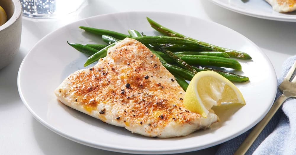 Simple Broiled Haddock Punchfork