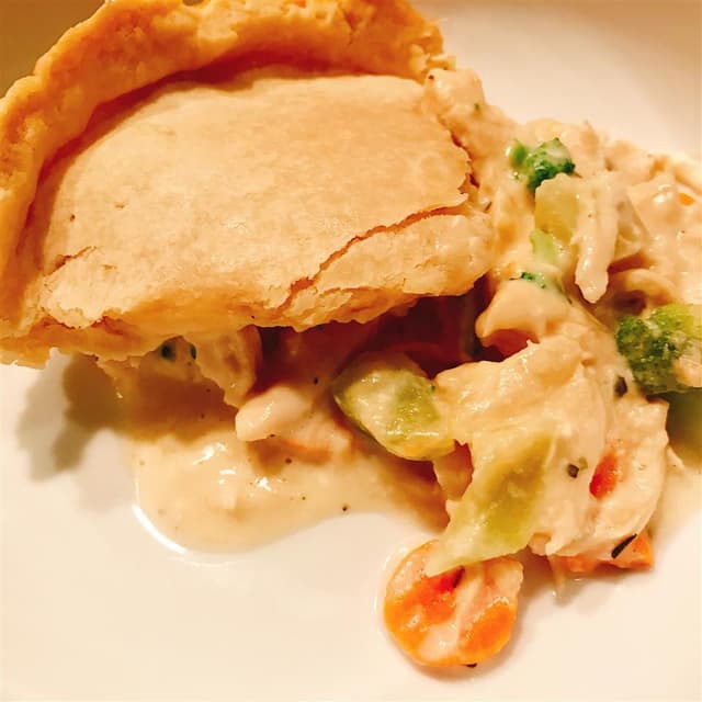 Chicken Pot Pie Alfredo Punchfork