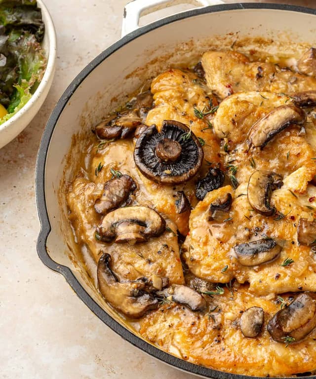 Whole30 Chicken Marsala Punchfork