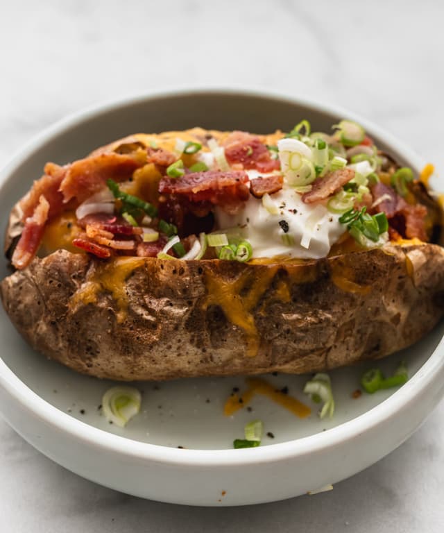 Easy Air Fryer Baked Potato Punchfork