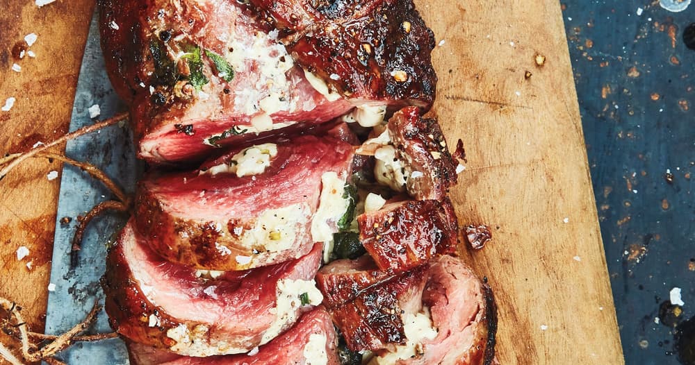 Stuffed Flank Steak Punchfork