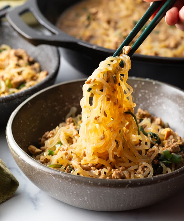 Dan Dan Noodles Recipe (Low Carb) Punchfork
