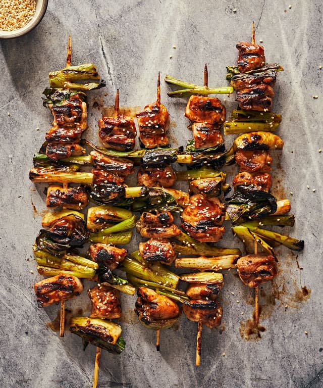 Grilled Chicken Kebabs Punchfork