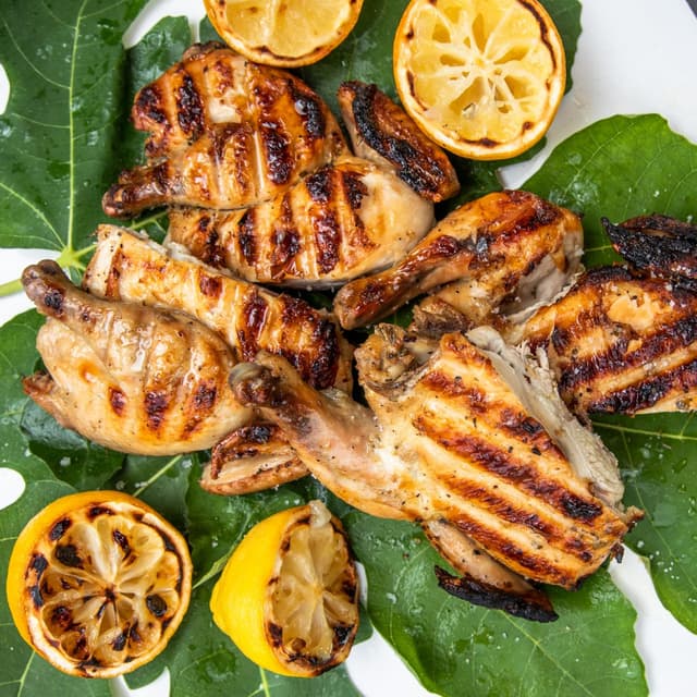 Tuscan Grilled Cornish Hens | Punchfork