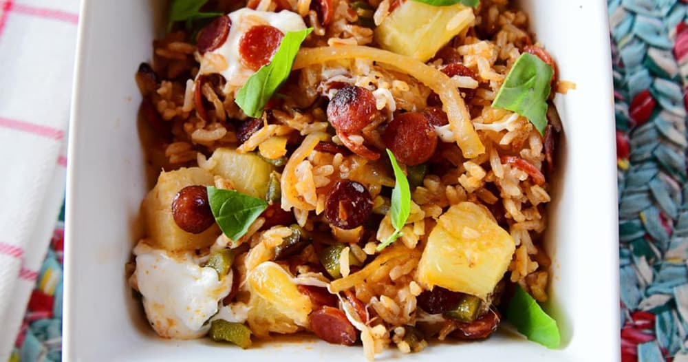 Pepperoni Fried Rice Punchfork