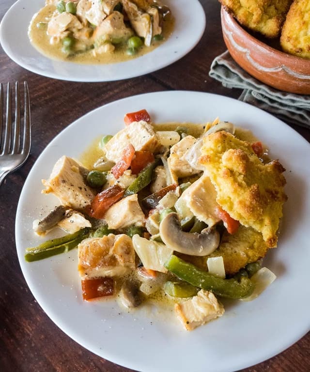 Keto Chicken Ala King Punchfork