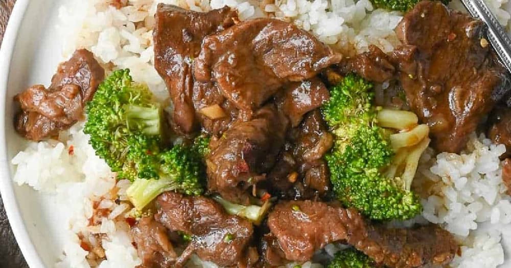 Slow Cooker Teriyaki Beef and Broccoli Punchfork