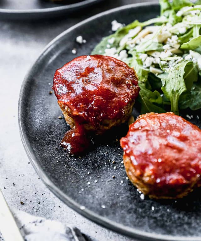 Mini Meatloaf Punchfork