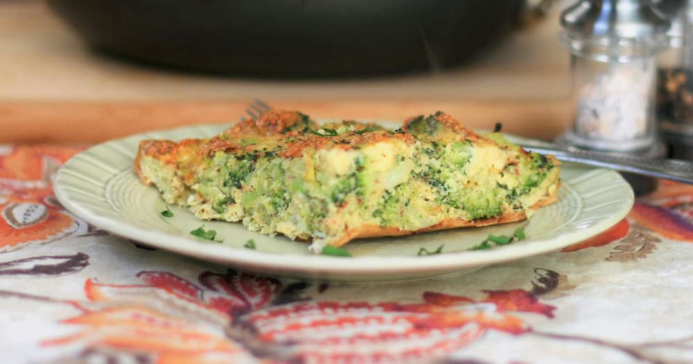 Easy Broccoli Frittata Punchfork