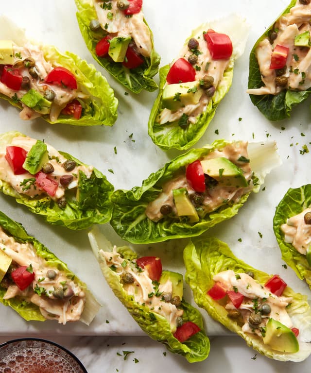 Crab Louie Salad Lettuce Cups Punchfork