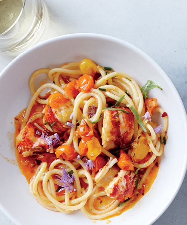 Spicy Lobster Pasta Punchfork