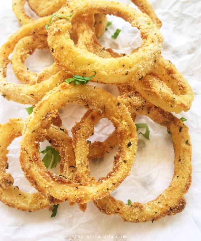 Air Fryer Onion Rings Punchfork