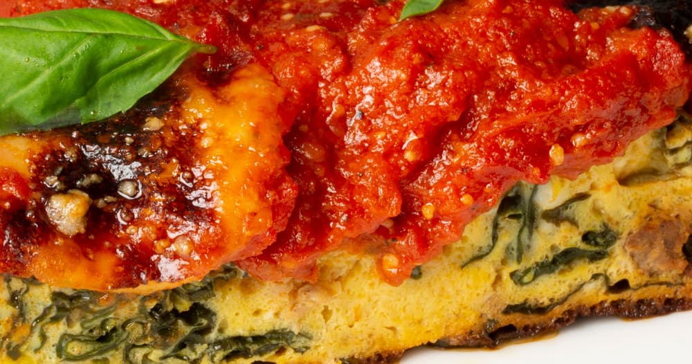Spicy Spinach & Sausage Frittata Affogato Punchfork