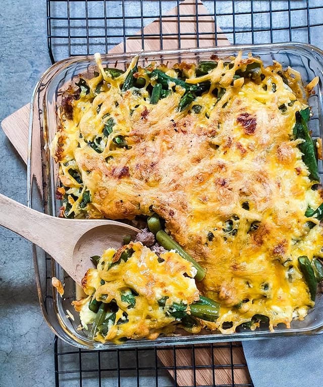 Ground Beef and Green Bean Casserole Punchfork