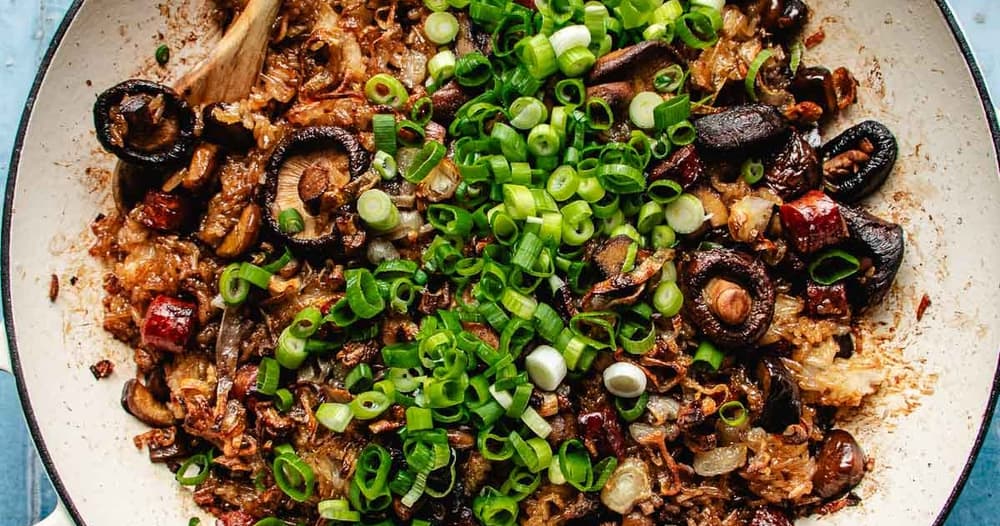 Sticky Rice Stuffing Punchfork