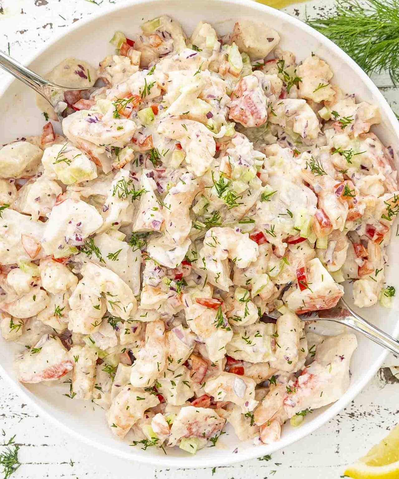 Seafood Salad Punchfork