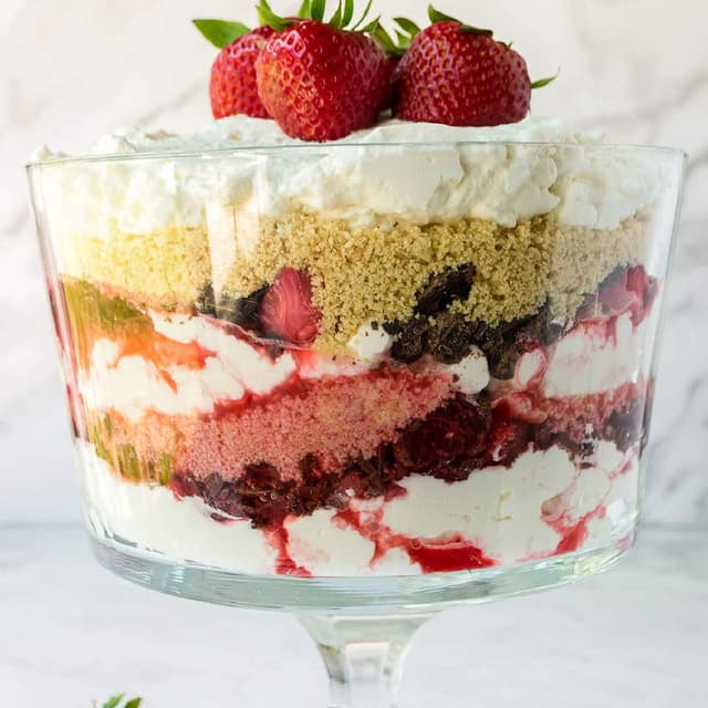 Strawberry Trifle Punchfork
