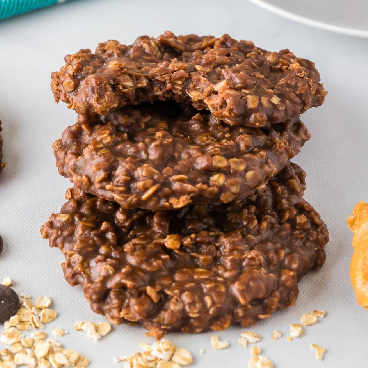 Peanut Butter Chocolate No Bake Cookies Punchfork
