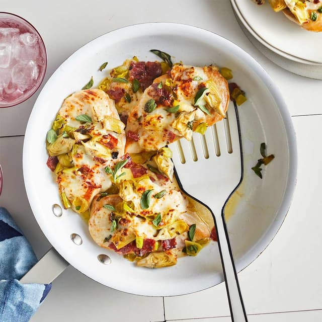 Antipasto Baked Smothered Chicken Punchfork