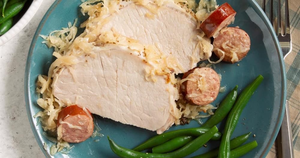 Pork Roast and Sauerkraut Punchfork