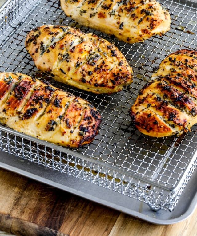 Air Fryer Marinated Chicken Breasts Punchfork
