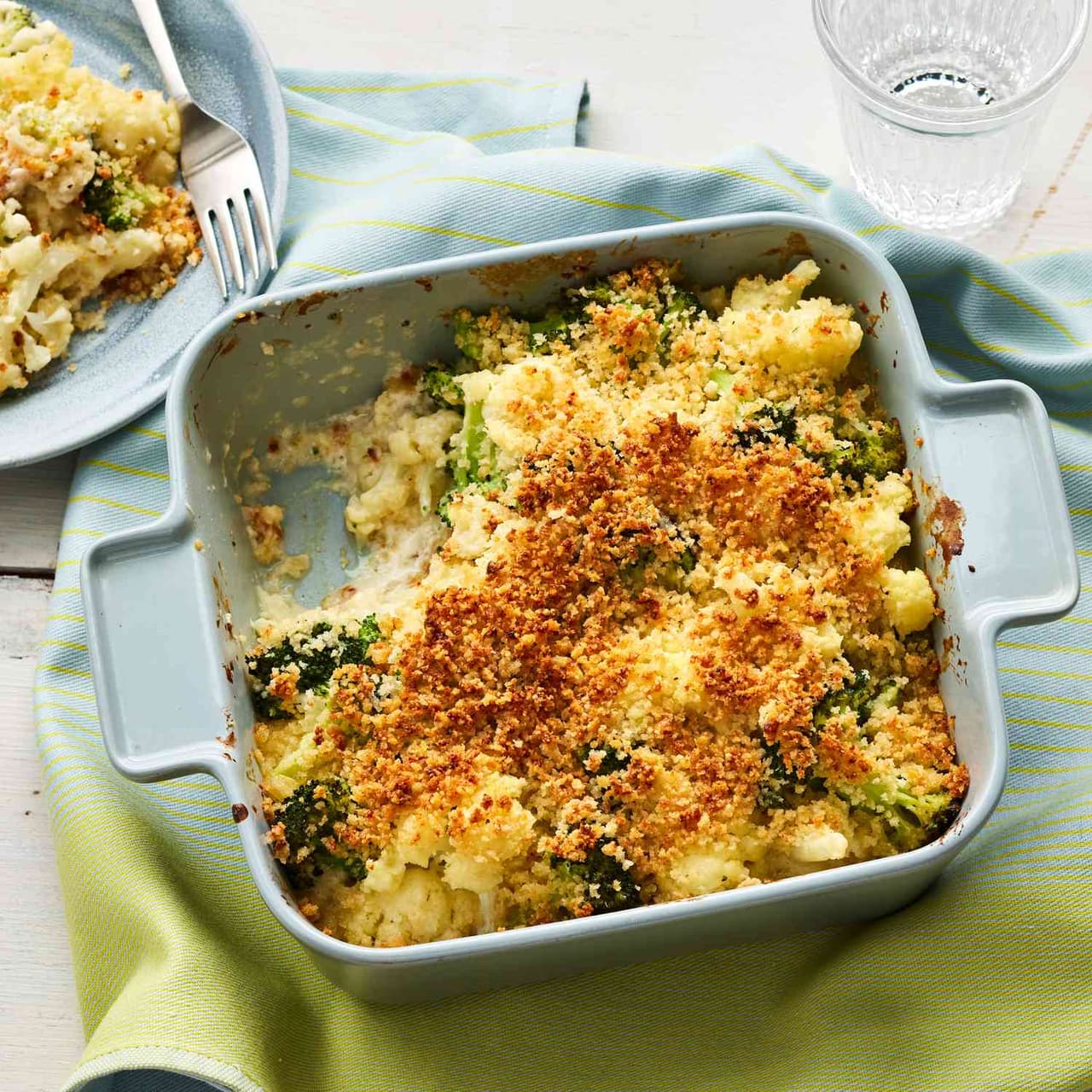 Broccoli & Cauliflower Casserole Punchfork