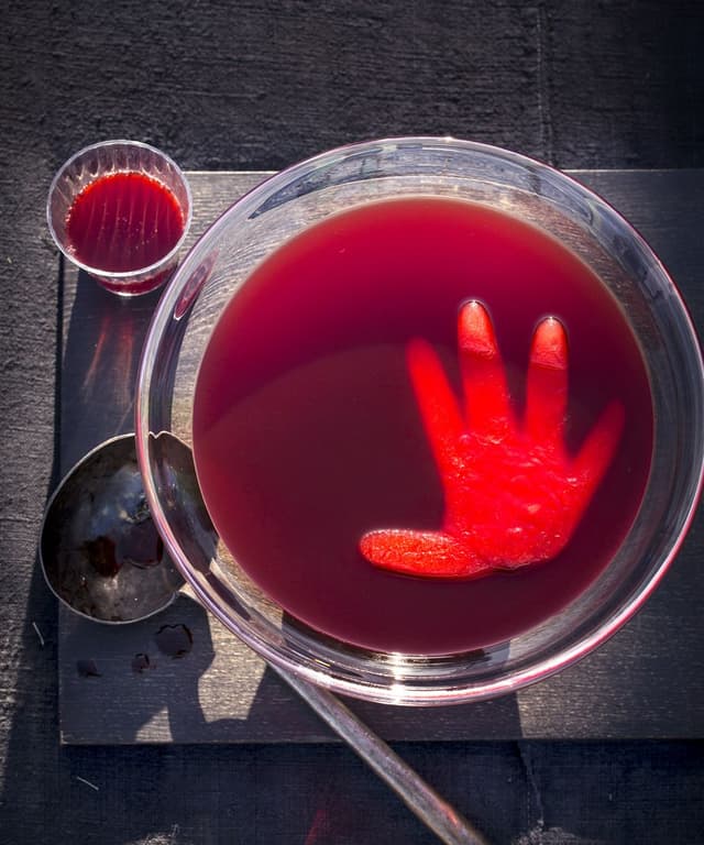 Bloody Halloween Punch Punchfork