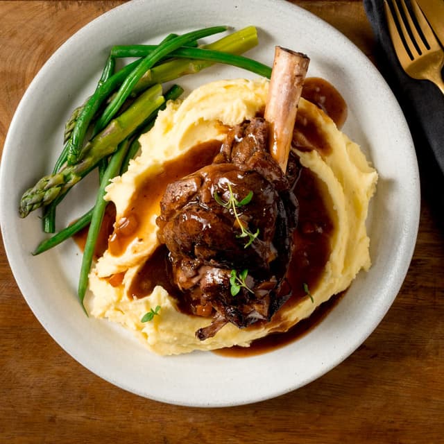 Slow Cooker Lamb Shank Punchfork