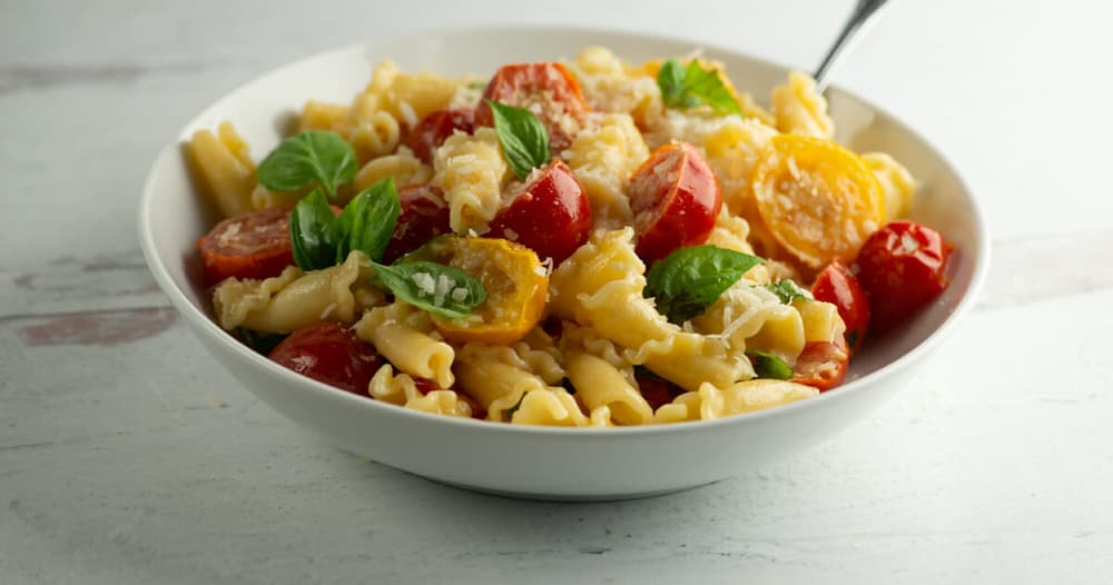 Fresh Tomato Basil Pasta Punchfork