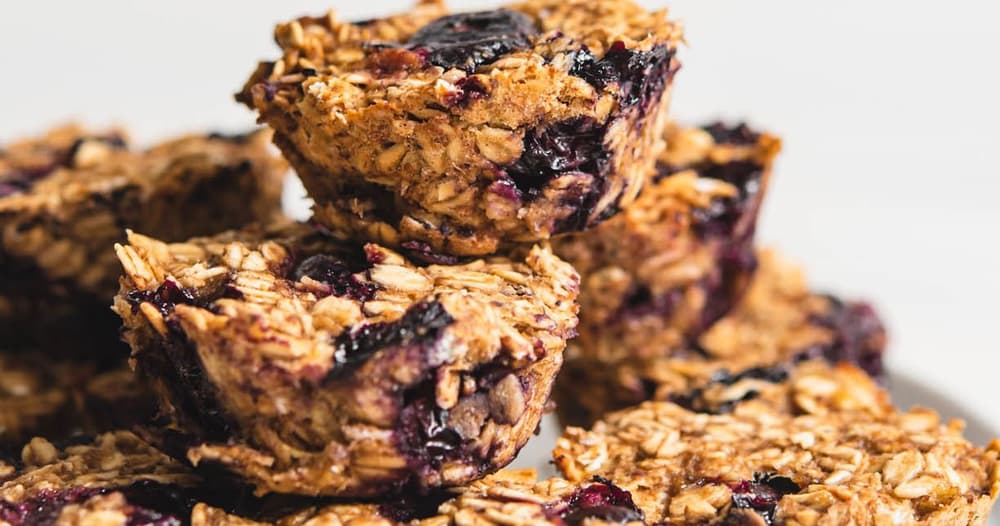 Baked Blueberry Oatmeal Cups Punchfork
