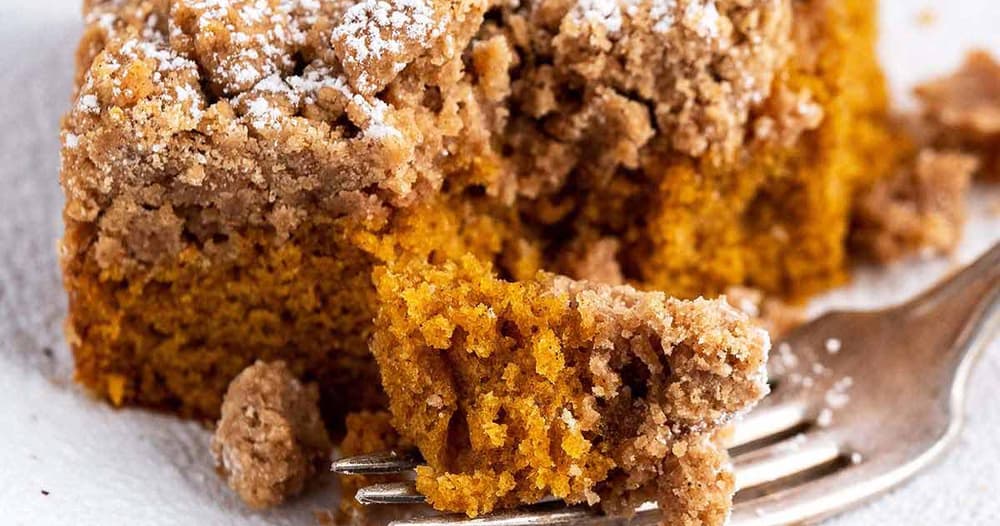 Pumpkin Coffee Crumb Cake Punchfork