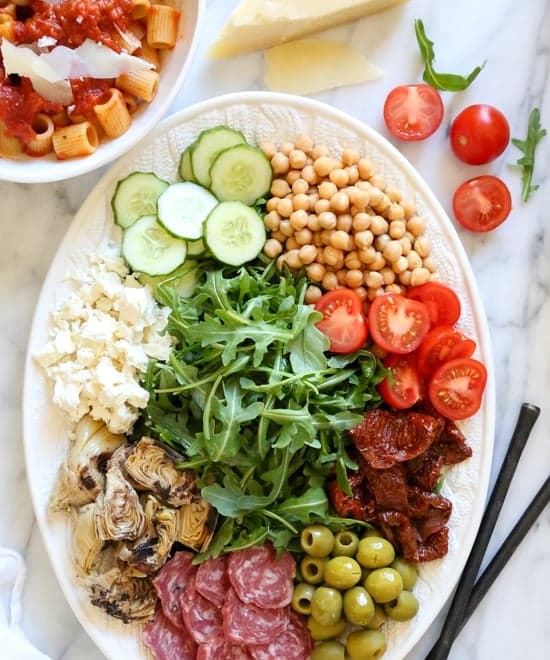 Antipasto Salad Platter Punchfork