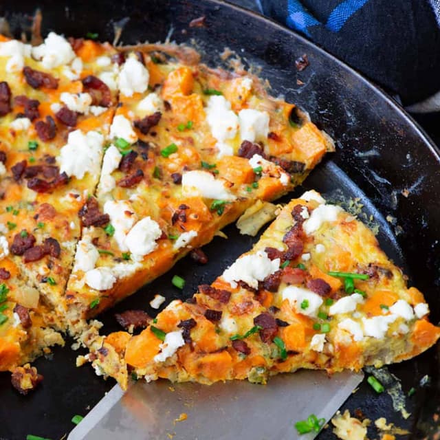 Sweet Potato Frittata Punchfork