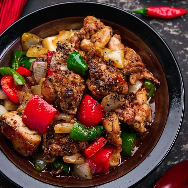 Black Pepper Chicken Punchfork