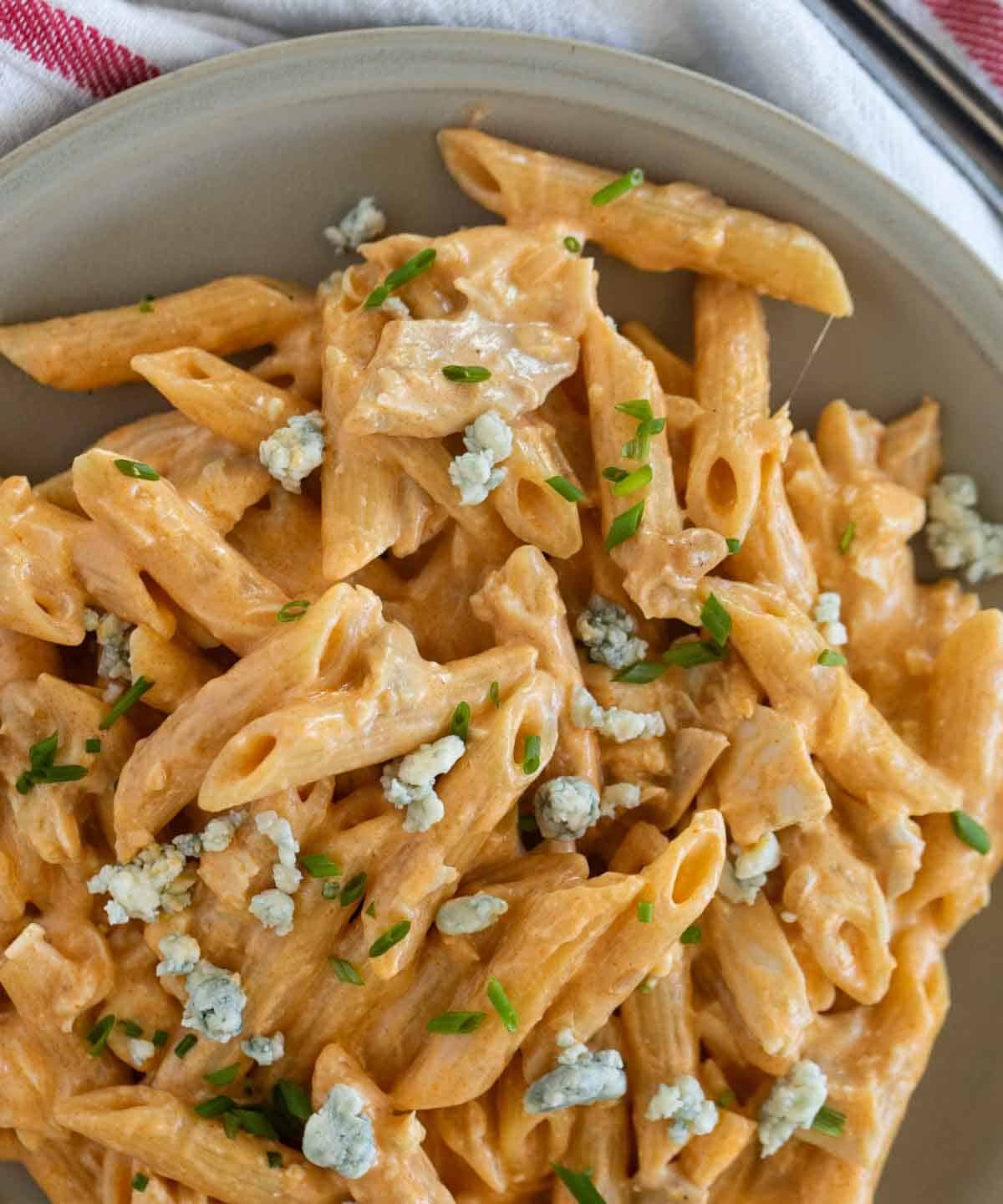 Buffalo Chicken Pasta Punchfork