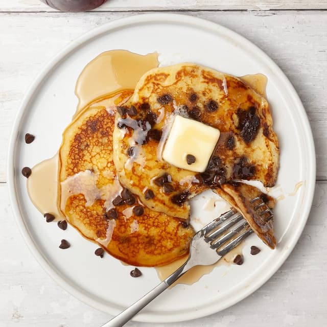 Chocolate Chip Pancakes Punchfork