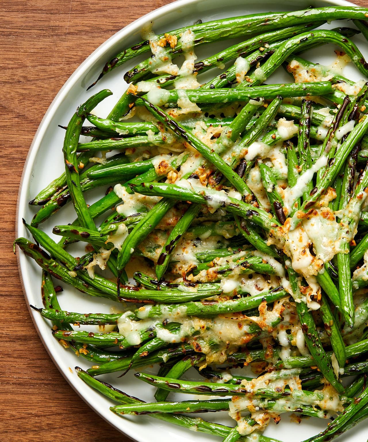Parmesan Roasted Green Beans Punchfork