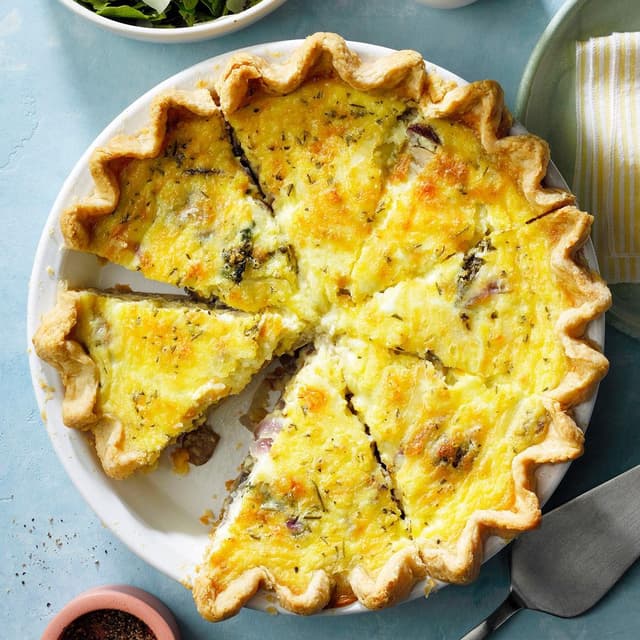 Vegetable Quiche Punchfork