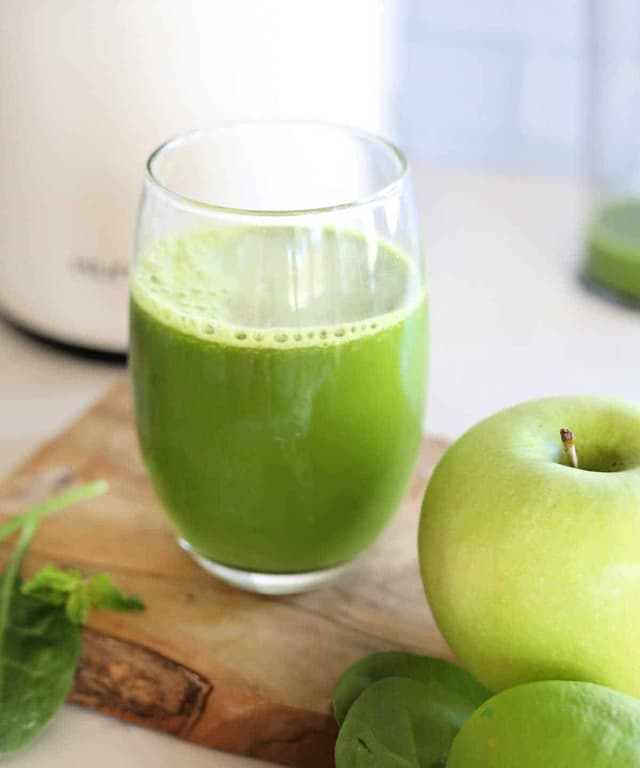 Green Glow Juice Punchfork