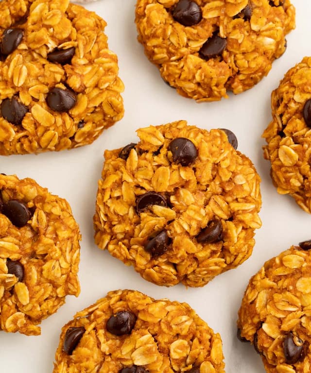 NoBake Pumpkin Oatmeal Cookies Punchfork