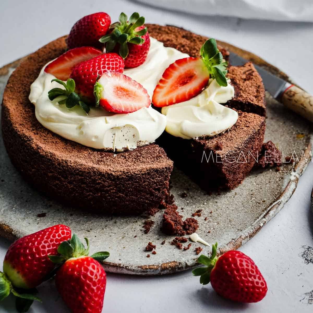 Torta Caprese (Chocolate Almond Flour Cake) Punchfork