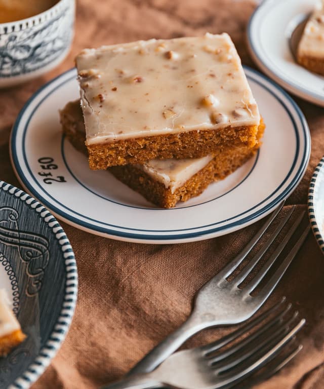 Pumpkin Texas Sheet Cake Punchfork