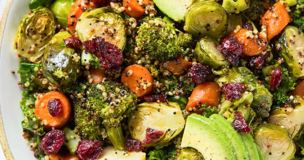 Roasted Vegetable Quinoa Salad Punchfork