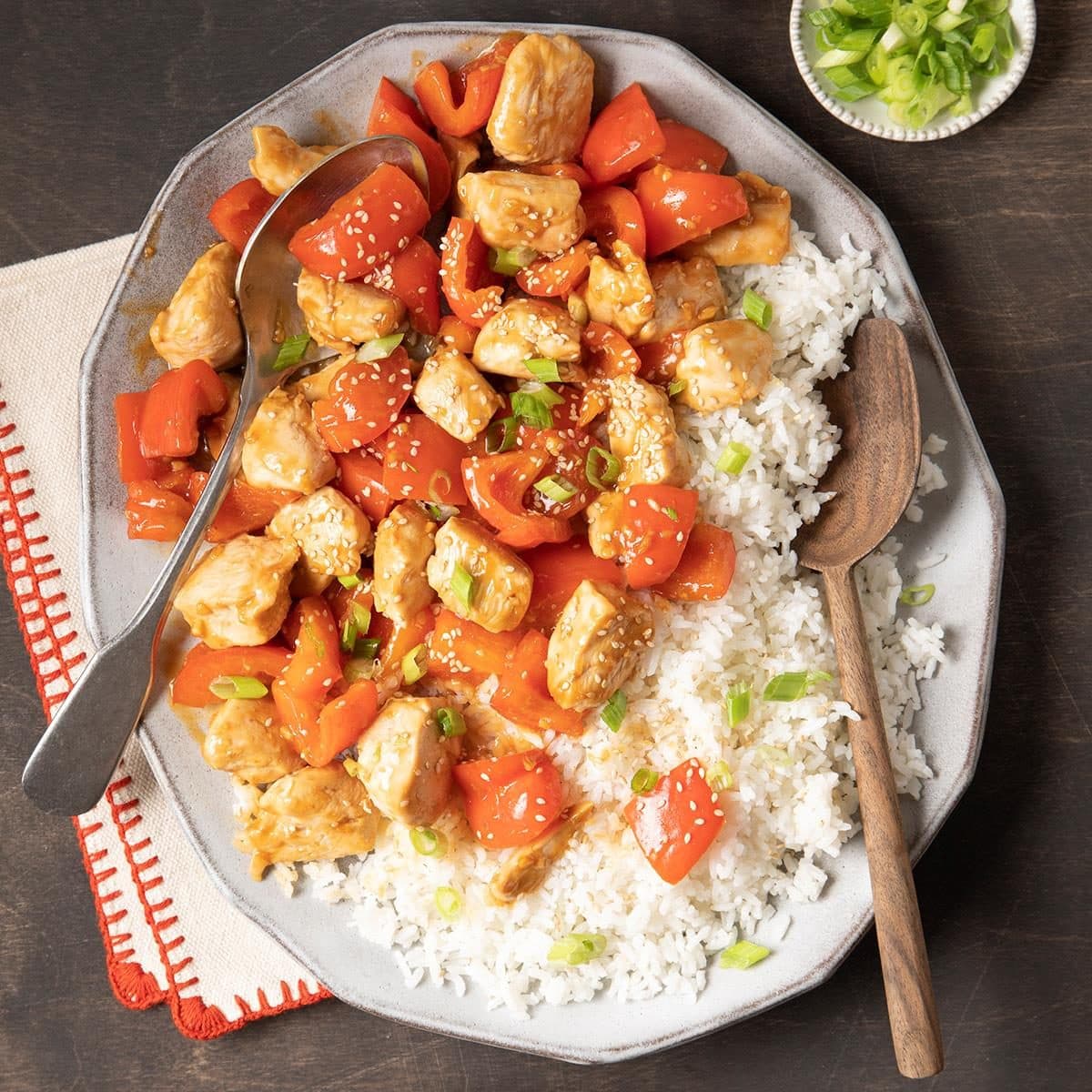 Chicken with Garlic Sauce Punchfork