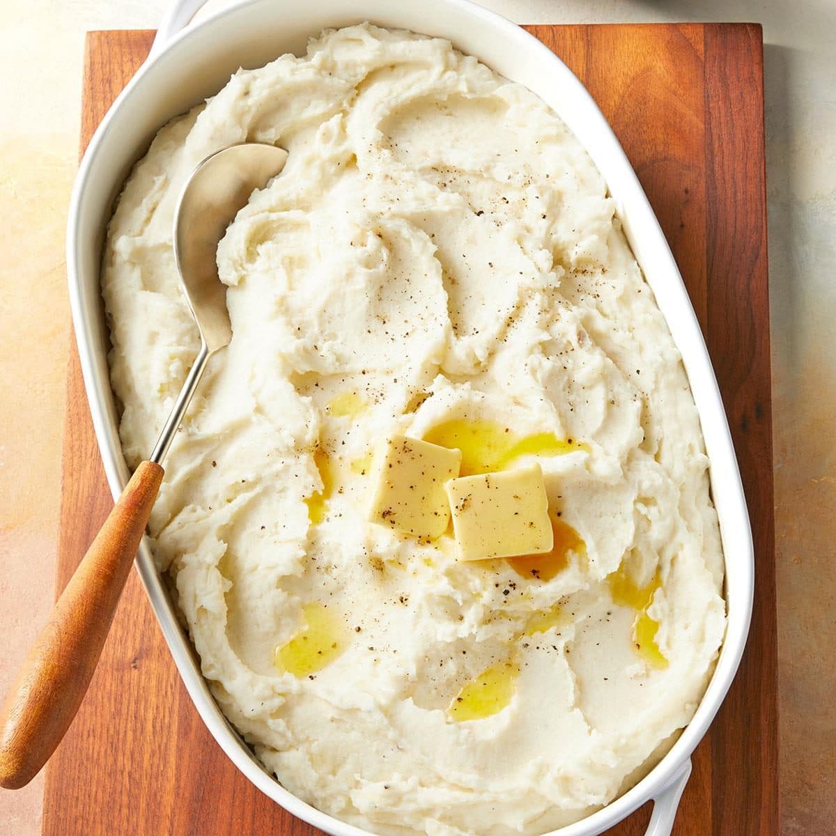 Creamy Make Ahead Mashed Potatoes Punchfork Creamy Make Ahead Mashed Potatoes Punchfork
