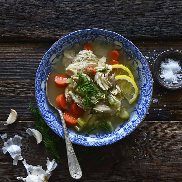 Homemade Simple Chicken Soup | Punchfork