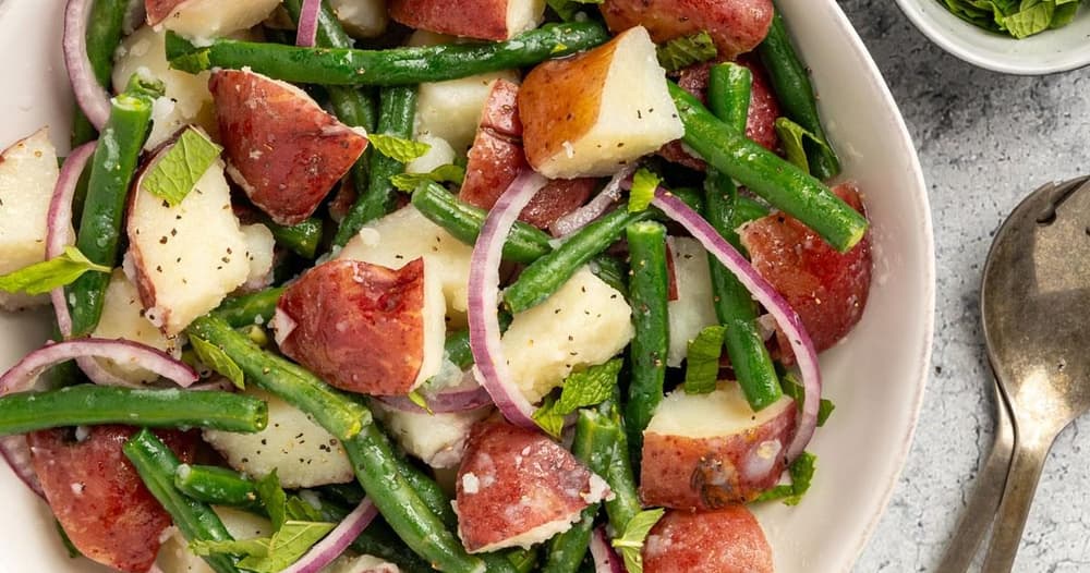 Green Bean Potato Salad Punchfork