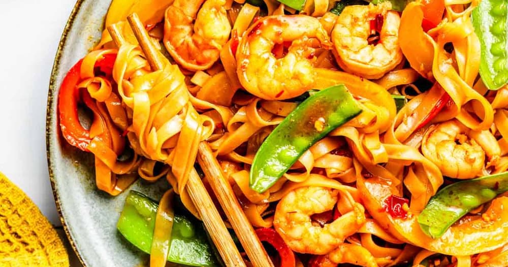 Shrimp Noodle Stir Fry | Punchfork